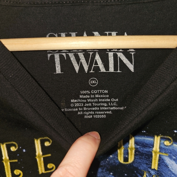 Shania Twain Queen of Me Tour 2023  T Shirt XXL - Picture 3 of 5